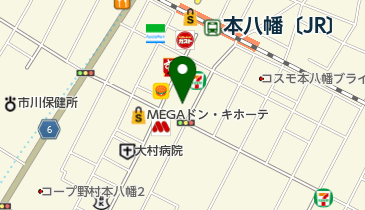 たんぽぽハウス 本八幡店の地図画像