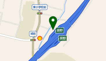 デイリーヤマザキ 辰野PA上り店の地図画像