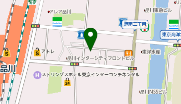 マクドナルド 品川港南口店の地図画像