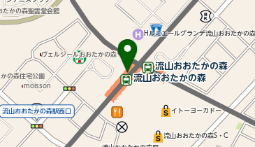 SHOGUN BURGER(ショーグン バーガー) 流山おおたかの森店の地図画像