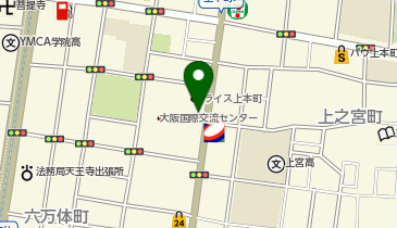 Proper English Academy(プロパー イングリッシュ アカデミー) 英会話 上本町校の地図画像