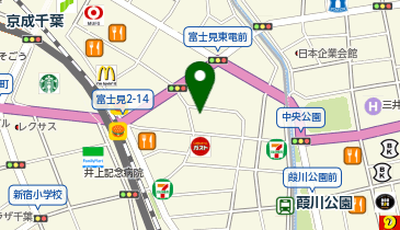 ラッキー中央店 フェリシダの地図画像