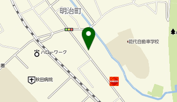 東北日紅株式会社 能代支店 農業倶楽部のしろの地図画像