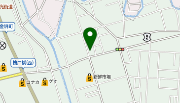 カットルームカラー 新田店の地図画像