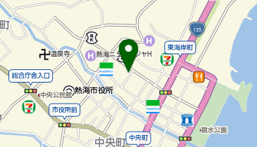 新熱海土産物店ニューアタミの地図画像