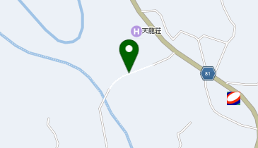 向山・共栄トンネルの地図画像