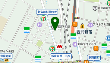 HELLATH CLINIC(ヘラス クリニック) 新宿西口院の地図画像