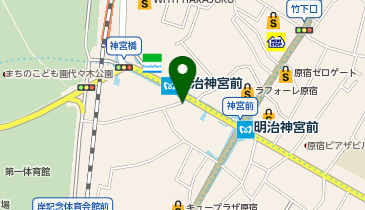 楽天モバイル 表参道店の地図画像
