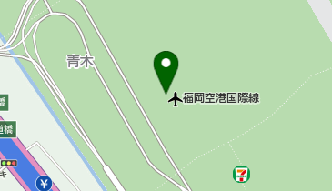 グローバルWiFi 福岡空港 国際線ターミナル店の地図画像