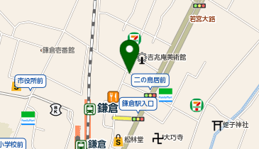 鎌倉八座の地図画像