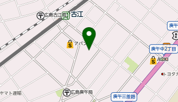 アルファリビング広島古江駅前の地図画像