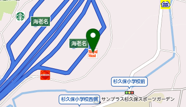 Lucky Rocky Chicken(ラッキー ロッキー チキン) 海老名SA店の地図画像