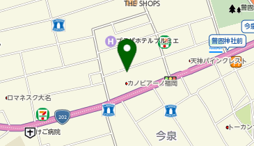 MARUKO(マルコ) 大名店の地図画像