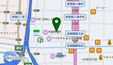 バンタンデザイン研究所 大阪本校 Cキューブの地図画像