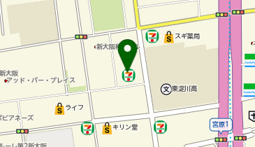 株式会社レゾナック・パッケージング 大阪サテライトオフィスの地図画像