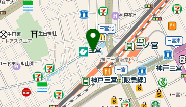 アシスト 神戸三宮店の地図画像