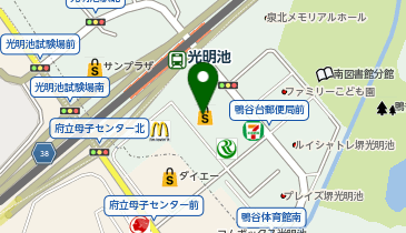 JJ collection (ジェイジェイコレクション) サンピア光明池店の地図画像