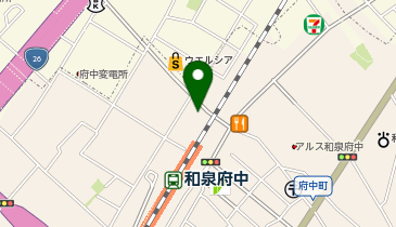 JJ collection(ジェイジェイコレクション) 和泉府中駅前店の地図画像