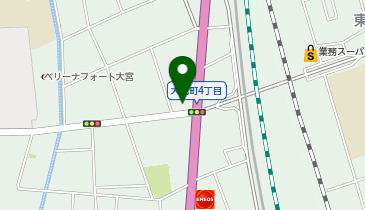 キーパーラボ 大宮店の地図画像