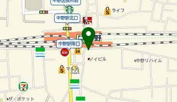 Celeste(セレスト) 高円寺店の地図画像