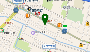 Celeste(セレスト) 門前仲町店の地図画像