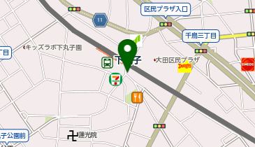 Celeste(セレスト) 下丸子店の地図画像