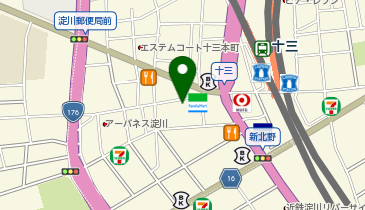 Celeste(セレスト) 十三店の地図画像