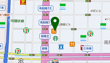 Celeste(セレスト) 心斎橋店の地図画像