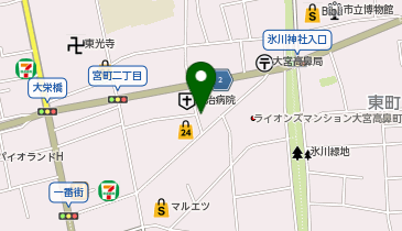 ホメオスタイル大宮の地図画像