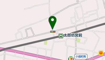 太郎坊宮阿賀神社一の鳥居の地図画像