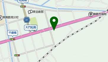 ふじの実 東舞鶴店の地図画像