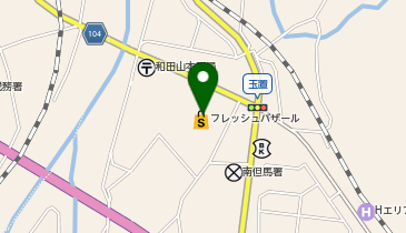 フレッシュバザール 和田山玉置店の地図画像