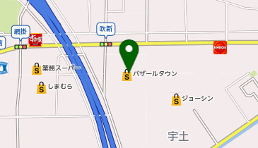 バザールタウン 篠山STOCK館の地図画像