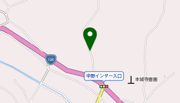 楽々ガーデンの地図画像
