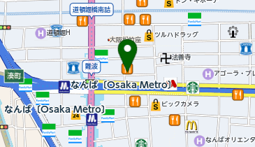 金のとりから 戎橋店の地図画像