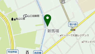 瓦そば柳屋 山口 一の坂川店の地図画像