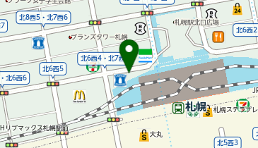 ウインテック留学センター 札幌オフィスの地図画像