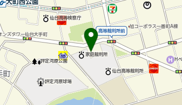 花渕法律事務所の地図画像