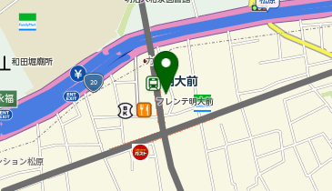 OKADA(オカダ)音楽教室 明大前校の地図画像