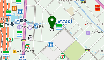 Burnes Style(バーネス スタイル) 博多店の地図画像