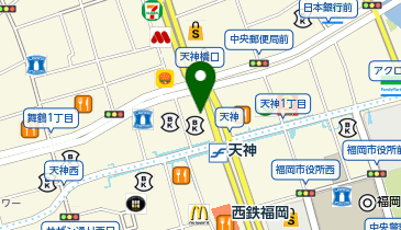 A&S福岡法律事務所弁護士法人の地図画像