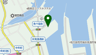 岸壁市場の地図画像