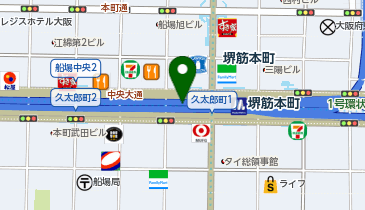 TWEED DRESS(ツイード ドレス) 大阪本店の地図画像