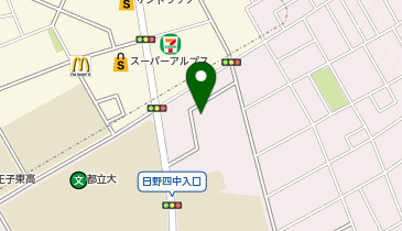 エール 日野市発達教育支援センターの地図画像