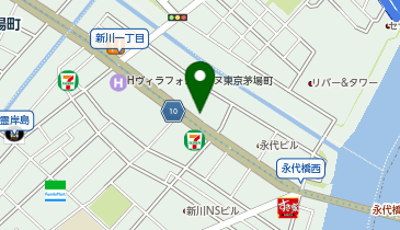 国際交流サービス協会の地図画像