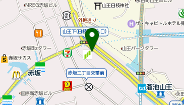 エプソンクリエイティブスクエア赤坂の地図画像