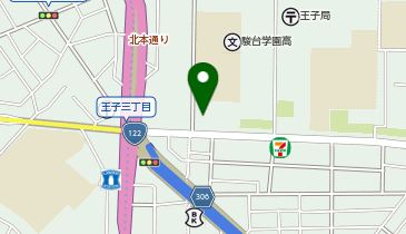 東日本三菱自動車販売株式会社 王子店の地図画像