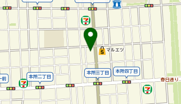 有限会社オダファーマシー 本所薬局の地図画像