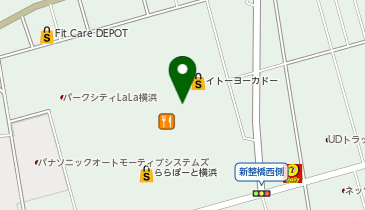 シオン ららぽーと横浜店の地図画像