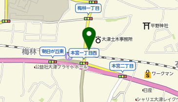 日本維新の会 滋賀県総支部の地図画像